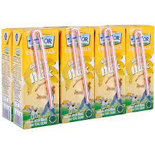 Lacnor Banana Milk 180ml- 8 Pcs
