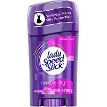 Lady speed stick invisible dry antiperspirant deodorant 65 g