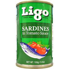 Ligo Sardines/Tomato Sauce 155g