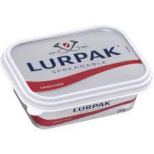 Lurpak spreadable butter unsalted 250g