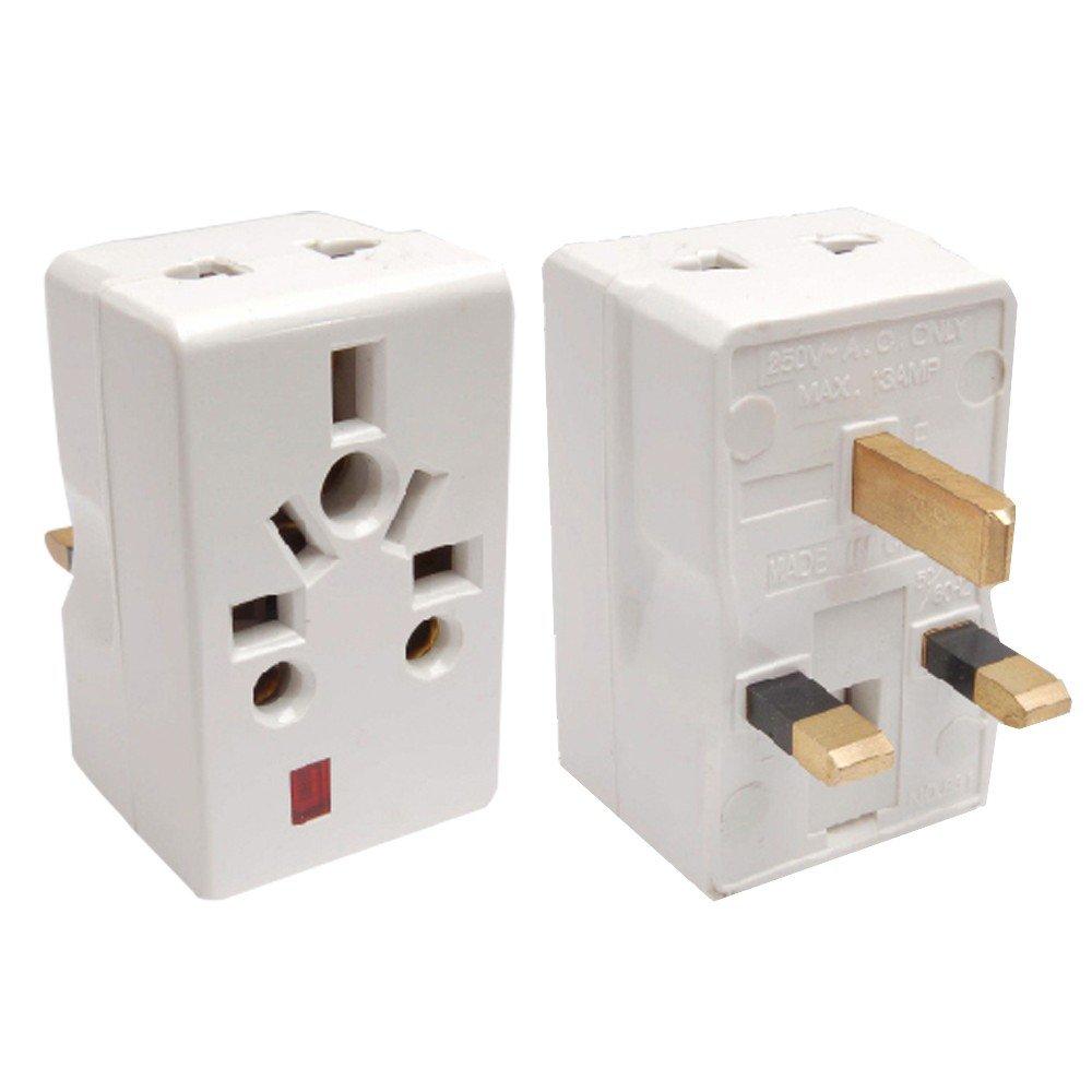 Maqte 3 pin plug - round