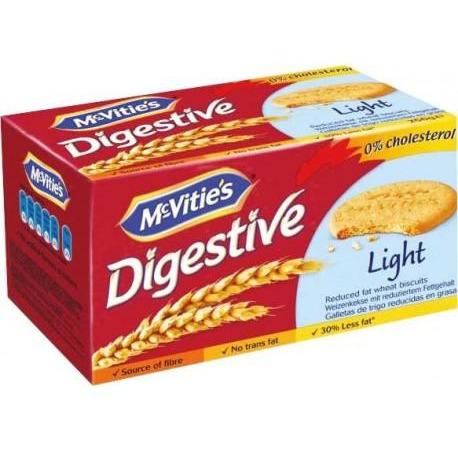 Mcvities digestive light biscuts 250gm