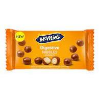 Mcvities digestive nibbles caramel bicuts 45gm