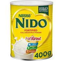 Nestle nido fortified full cream milk power 400ml