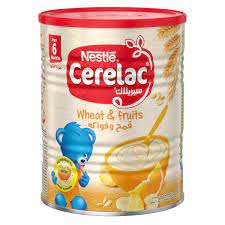 Nestle Cerelac Wheat&Fruit Pieces 400g