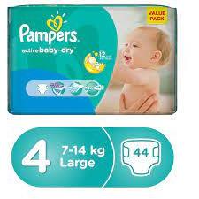 Pampers active 7-14kg 44pc