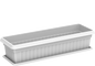 Cosmoplast 30" RECTANGULAR PLANTER WITH TRAY
