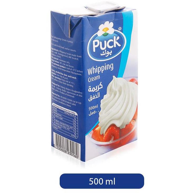 Puck whipping cream 500ml