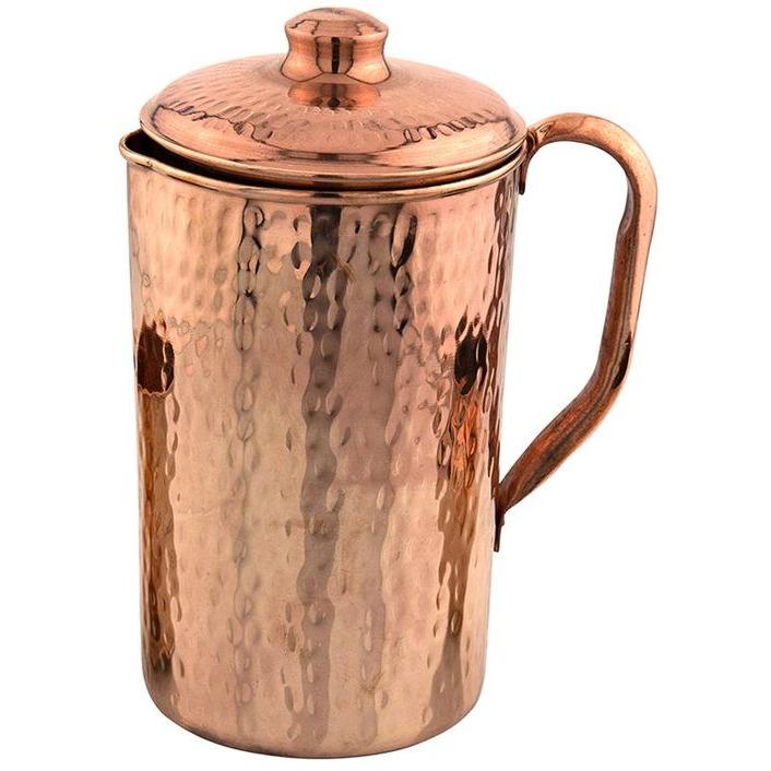 Raj copper water jug 1 ltr