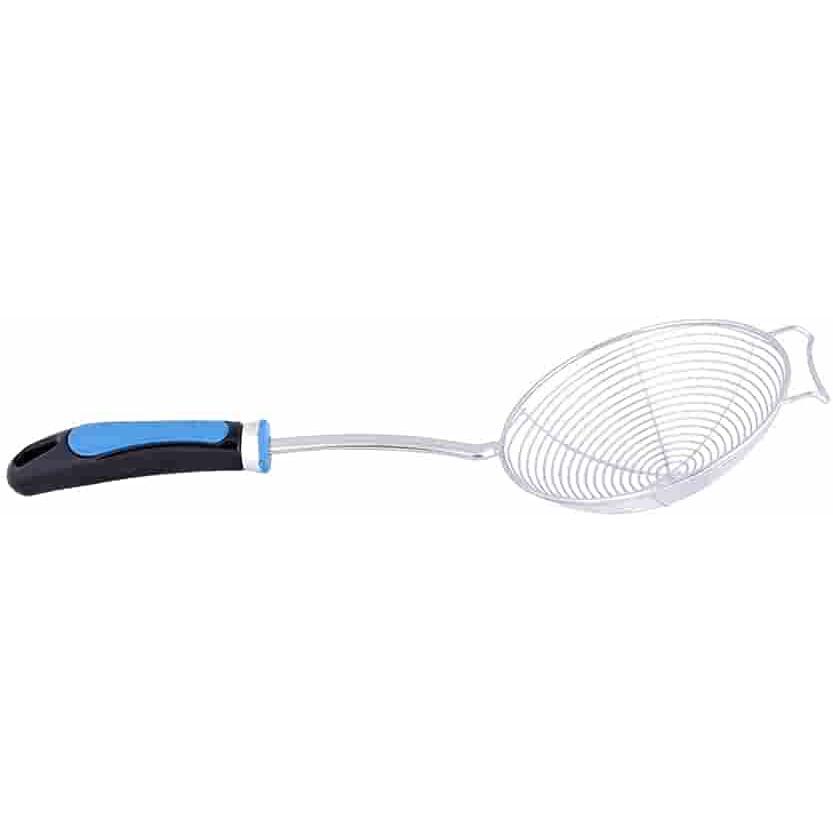 Raj nylon handle skimmer no.2, silver-vcs051