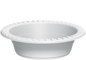 Cosmoplast 82 MM PACK OF 50 DOME LIDS FOR 8, 10 OZ CLEAR PLASTIC CUPS