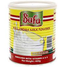 Safa milk powder 400 tin