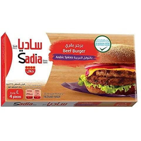 Sadia beef burger 4 pcs