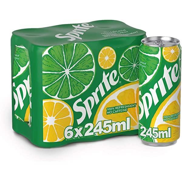 Sprite can 6X245 ml