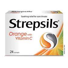 Strepsils orange vitamin c 24s