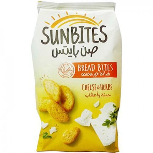 Sunbites cheese & herbs bread bites 50g