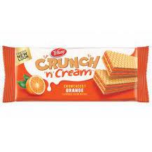 Tiffany crunch n cream orange 76gm