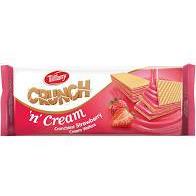 Tiffany  crunch n cream strawberry 76gm