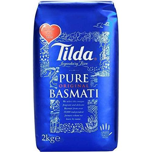 Tilda long grain basmati rice 2kg