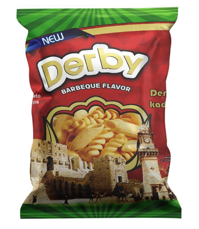 Derby Potato Chips, 60g
