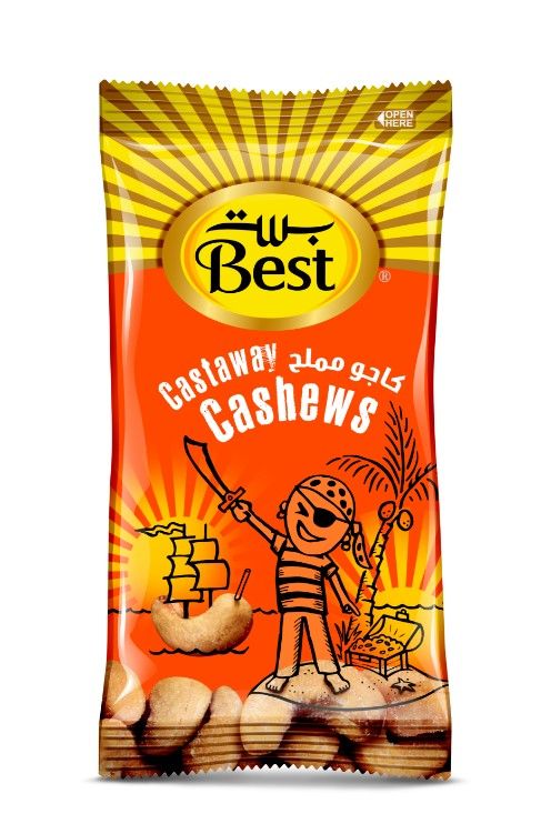 Best Castaway Cashews Pouch, 13g