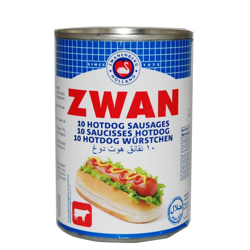 Zwan hotdog sausages 400g