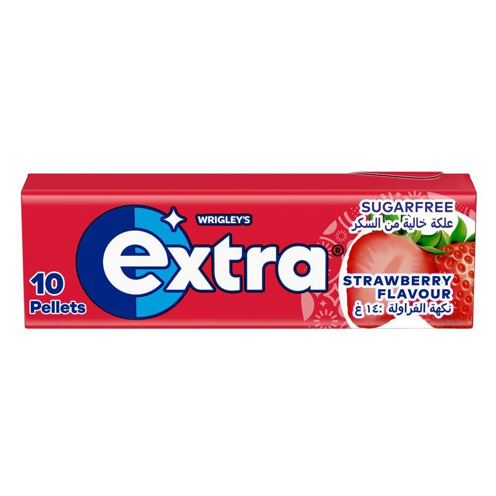 Wrigley's  Extra Strawberry Pellets Gum, 14g