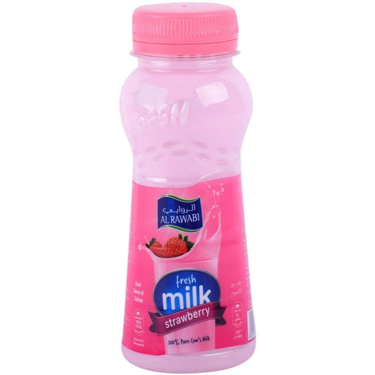 Al rawabi strawberry milk 200 ml