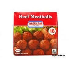 Americana beef meatbals  400 gm