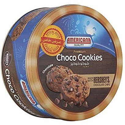 Americana choco cookies tin 454gm