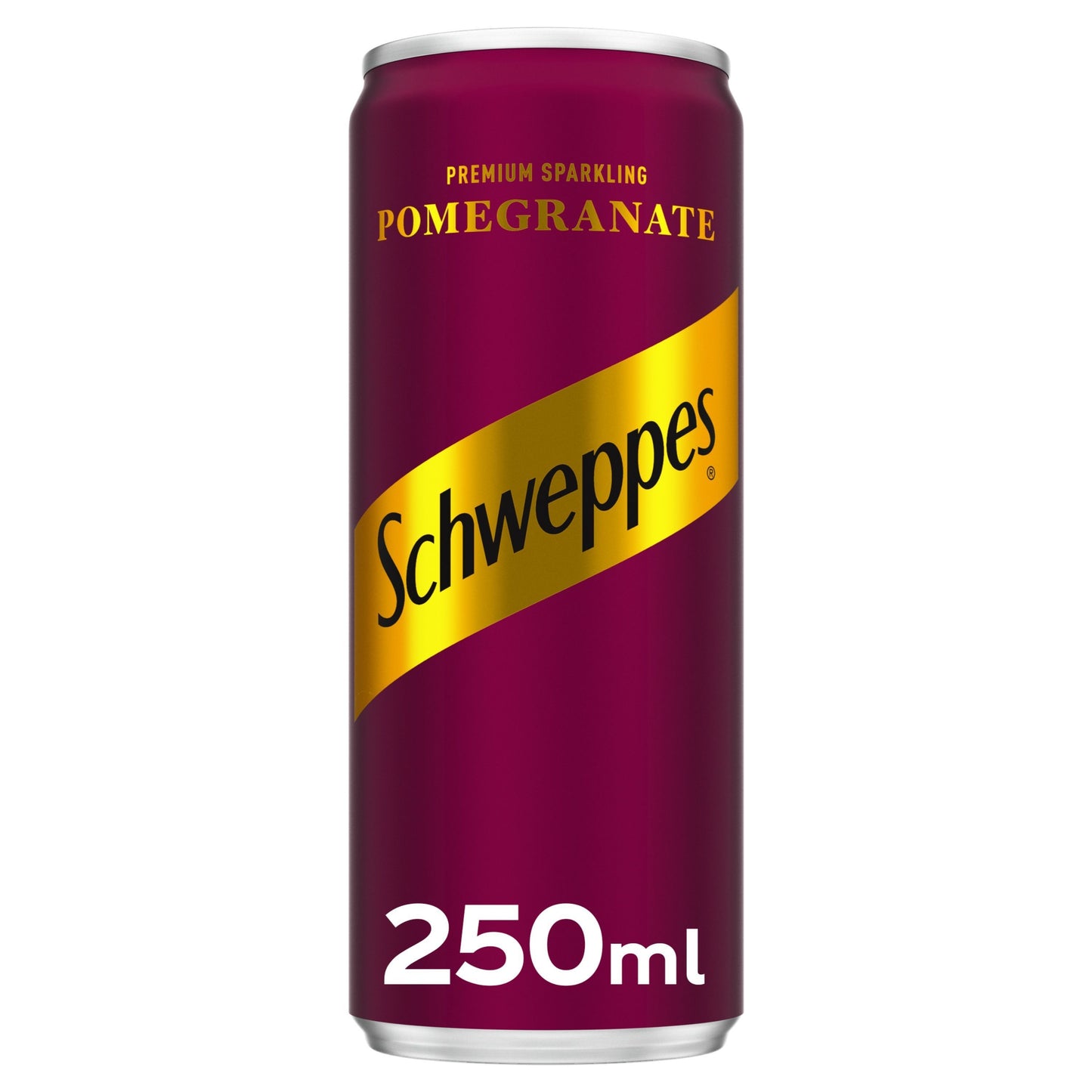 Schweppes Pomegranate Sparkling Drink Can, 250ml