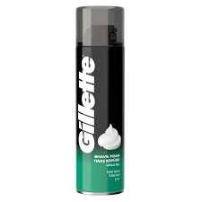 Gillette Classic Menthol Men's Shaving Foam 200ml