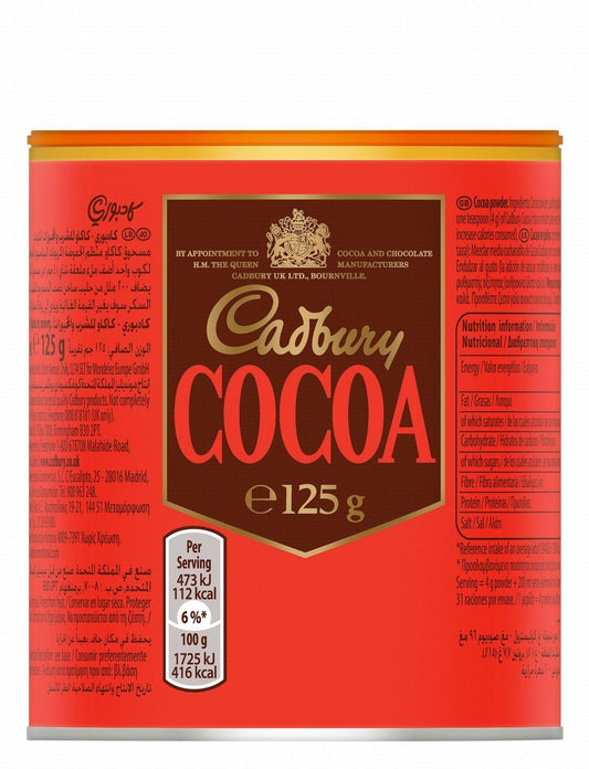 Cadbury Cocoa Powder, 125g