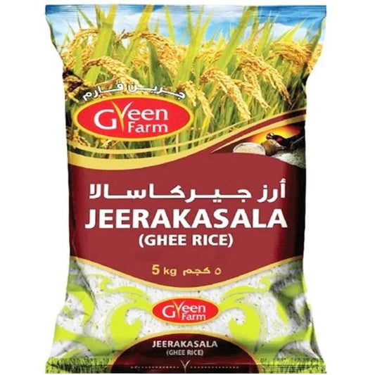 Green farm jeerakasala ghee rice 5kg
