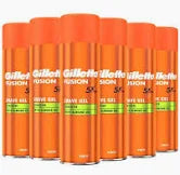 Gillette Shaving Gel Fusion5 Ultra Sensitive, 200 ml x 6