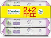 Himalaya Soothing & Protecting Baby Wipes Alcohol, Paraben Free for Sensitive Skin