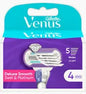 Gillette VenUS Swirl Flexiball Women's Razor Blade Refills, 4 Count
