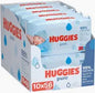 Huggies Pure Baby Wipes, 99% Pure Water Wipes, 10 Pack x 56 (560 Wipes)