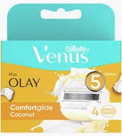 Gillette Venus and Olay Women's Razor Blade Refills 4 count