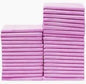 SKY-TOUCH 100 Pieces Baby Disposable Changing Mats,Waterproof Baby Changing Pads, 45x60 cm, Highly Absorbent Leakproof Changing Pad Baby, Ultra soft Diaper Changing Mat Underpads for Baby Pink