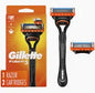 Gillette Fusion5 Men's Razor Handle + 2 Blade Refills