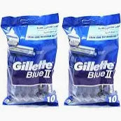 Gillette 2 Disposable Razor 10 Count