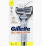 Gillette Skinguard Sensitive Razor Handle + 2 Blades