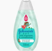 Johnson's Baby 2-In-1 Kids Bath, Shampoo & Conditioner, 500ml