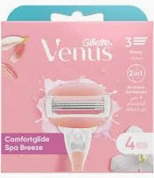 Gillette Venus Spa Breeze Women's Razor Blade Refills 4pcs