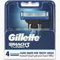 Gillette Mach3 Turbo Men's Razor Blade Refills 4pcs